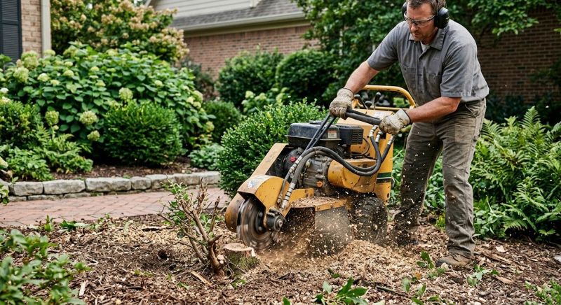Bush Stump Grinding Service